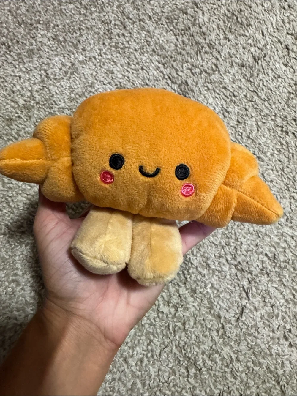 Cute Small Hallmark Croissant Plush